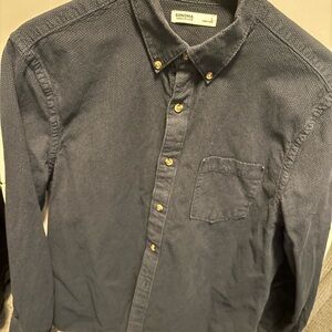 Sonoma Men's Dark Gray Button Down Shirt